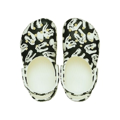 Sandália Crocs Classic Glow Dino Clog T Glow - Infantil - Foto 5