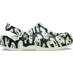 Sandália Crocs Classic Glow Dino Clog K Glow - Infantil - Foto 1