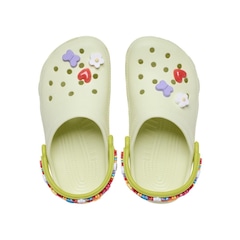 Sandália Crocs Classic Friendship Bracelet Cg K Frothy - Infantil - Foto 5