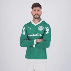 Camisa do Palmeiras I 25/26 ML Puma Com Patrocínio Masculina - Foto 3