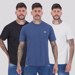 Kit 03 Camisetas Nicoboco Masculina - Foto 1