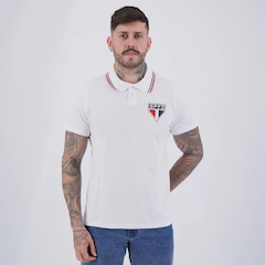 Camisa Polo São Paulo Hill Masculina - Foto 1