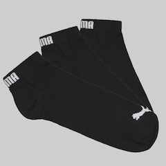 Kit 3 Pares de Meia Puma Sapatilha Masculina - Foto 1