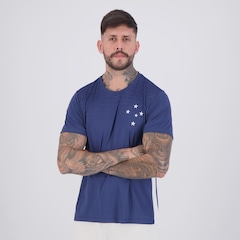 Camisa Cruzeiro Eco Marinho Masculina - Foto 3