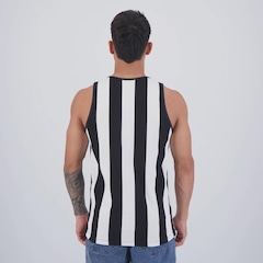 Regata Botafogo Retro 1962 Home Listrada Masculina - Foto 4