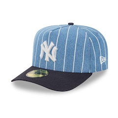 Boné New Era 59Fifty A-Frame New York Yankees MLB Marinho New Era Masculino - Foto 1