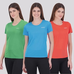 Kit 3 Camisetas Rainha Feminina - Foto 1