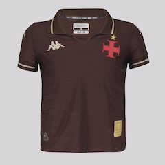 Camisa do Vasco III 25/26 Kappa Infantil - Foto 1