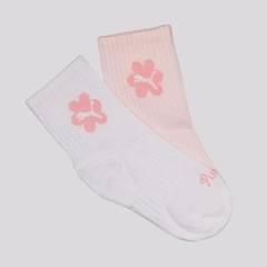 Kit 6 Pares de Meias Puma Cano Longo Infantil - Foto 2