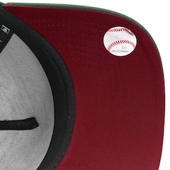 Boné Adulto New Era 9forty A-Frame MLB Los Angeles Dodgers Aba Curva - Foto 8