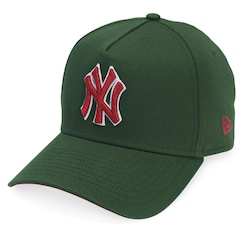 Boné Adulto New Era 9forty A-Frame MLB New York Yankees Aba Curva - Foto 1