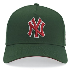 Boné Adulto New Era 9forty A-Frame MLB New York Yankees Aba Curva - Foto 2