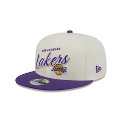 Boné New Era 9Fifty Snapback Los Angeles Lakers NBA Masculino - Foto 1