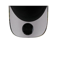 Boné New Era 9Forty M-Crown A-Frame Las Vegas Raiders NFL Salute Service 2025 Masculino - Foto 7