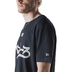 Camiseta New Era Regular New York Yankees MLB Hyperfly Masculina - Foto 4