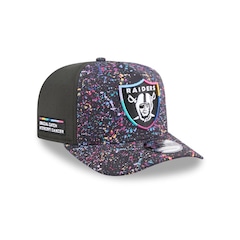 Boné New Era 9Fifty A-Frame  Las Vegas Raiders NFL Masculino - Foto 3