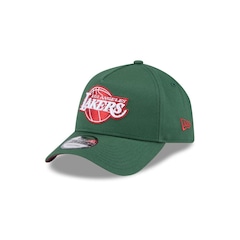 Boné New Era 9Forty A-Frame Snapback Los Angeles Lakers NBA Masculino - Foto 1