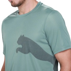 Camisa Puma Tad Big Logo Tee - Masculino - Foto 3