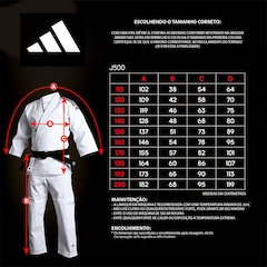 Kimono Judô adidas Training J500NL Adulto - Foto 2