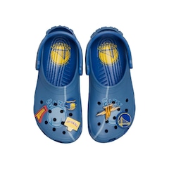Sandália Adulto Crocs NBA Warriors Elevated Classic Clog Multi - Foto 5