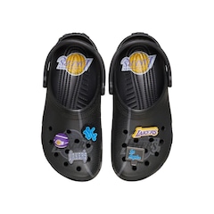 Sandália Adulto Crocs NBA Lakers Elevated Classic Clog Multi - Foto 5
