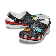 Sandália Infantil Crocs Classic Pokémon Print Clog K Multi - Foto 5