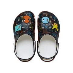 Sandália Infantil Crocs Classic Pokémon Print Clog K Multi - Foto 6