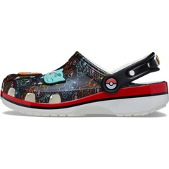 Sandália Infantil Crocs Classic Pokémon Print Clog T Multi - Foto 3