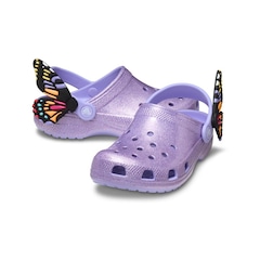 Sandália Infantil Crocs Classic I Am Butterfly Clog T Mystic - Foto 4