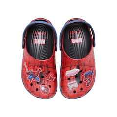 Sandália Infantil Crocs Spider-Man Web Classic Clog K Multi - Foto 5