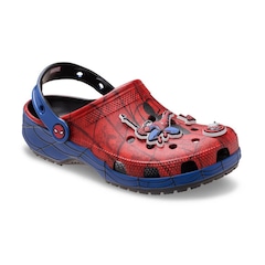 Sandália Adulto Crocs Spider-Man Web Classic Clog Multi - Foto 2