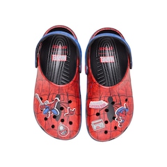 Sandália Adulto Crocs Spider-Man Web Classic Clog Multi - Foto 5