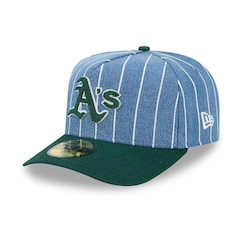 Boné New Era 59Fifty A-Frame Oakland Athletics MLB Masculino - Foto 1