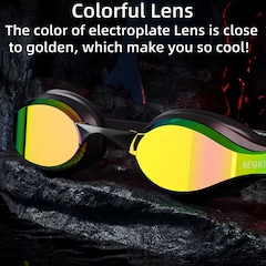 Óculos de Natação Gold Sports Cool Performance 6.0 - Espelhado HD - Foto 4