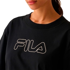 Cropped Fila Over Outline Union 1911 Feminino - Foto 3