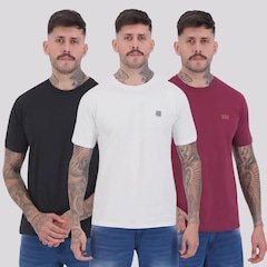 Kit 03 Camisetas Nicoboco Masculina - Foto 1