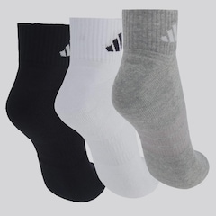 Kit 3 Pares de Meia adidas ESS Ank Unissex - Foto 2
