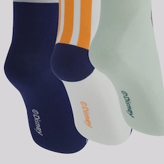 Kit  3 Pares de Meia Adidas LK DY ZOO Infantil - Foto 4