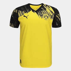 Camisa Borussia Dortmund I 25/26 Puma Infantil - Foto 1