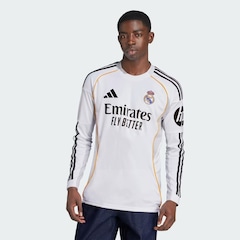 Camisa Real Madrid I 25/26 Adidas Manga Longa Masculina - Foto 3