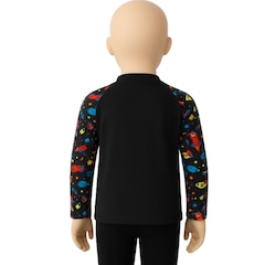 Blusa Termica Básica Vekyo Estampada Proteção Uv Verão Moda Praia Masculina - Foto 3
