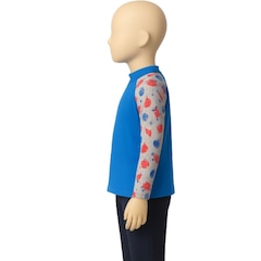 Blusa Termica Básica Vekyo Estampada Proteção Uv Verão Moda Praia Masculina - Foto 2