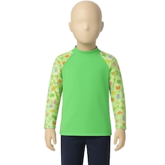 Blusa Termica Básica Vekyo Estampada Proteção Uv Verão Moda Praia Masculina - Foto 1