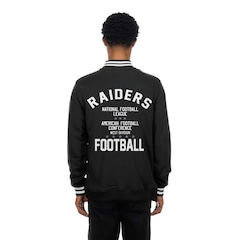 Blusão de Moletom New Era Quarter Las Vegas Raiders NFL Masculino - Foto 2