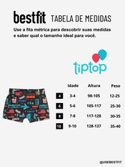 Sunga Shorts Praia Carros Tip Top Proteção Solar UV Infantil - Foto 3