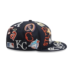 Boné New Era 9Fifty Mlb MLB Masculino - Foto 4