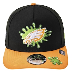 Boné New Era 9Forty A-Frame Snapback Philadelphia Eagles NFL Masculino - Foto 2