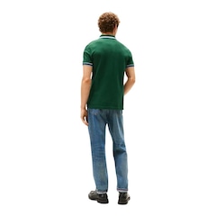 Camisa Polo Tommy Hilfiger Cuff Interest Slim Fit Masculina - Foto 2