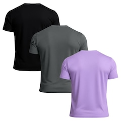 Kit 3 Camisetas Diadora Small Logo Masculina - Foto 2