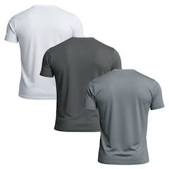 Kit 3 Camisetas Diadora Small Logo Masculina - Foto 2